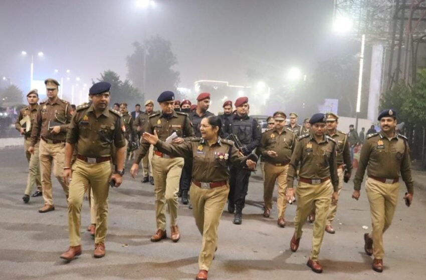  नववर्ष की तैयारियों को लेकर noida Police ने कसी कमर, हुड़दंगियों और अराजकताओं पर होगी नजर, जारी किये गए ये निर्देश। 