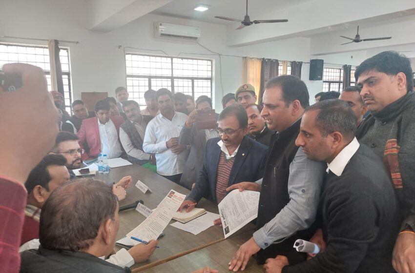  Hundreds of Dadri met Revenue Minister Anuj Pradhan Balmiki on Tehsil Day