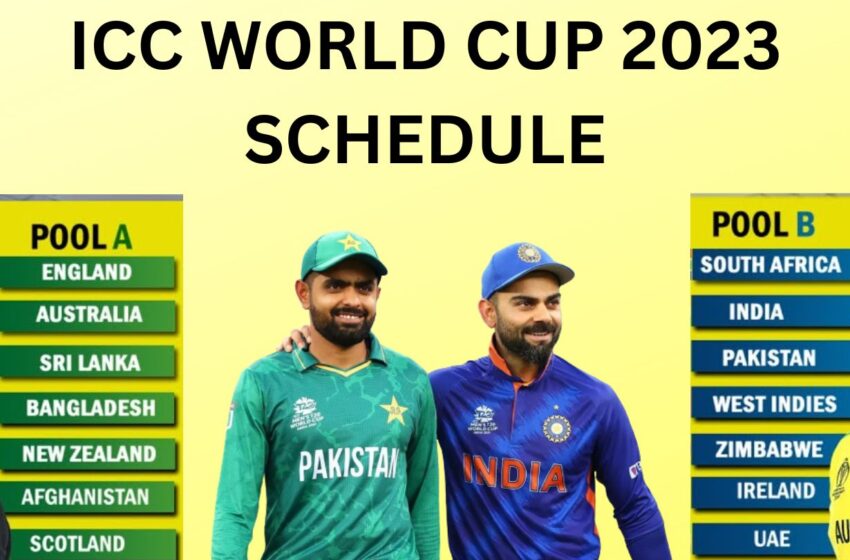  World Cup 2023 Schedule: ICC ने दिया बड़ा अपडेट, जानें कब आएगा वर्ल्ड कप का शेड्यूल